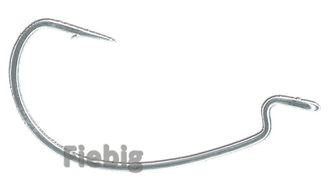 offset worm hook