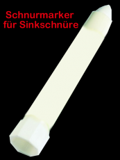 Schnurmarker - Fettstift für sinkende Angelschnüre - Hausmarke