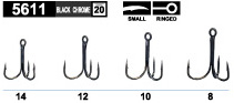 Owner Drilling (Treble Hook) ST11 ultralight - 8 Stück