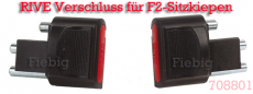 Rive Verschluss-Stecker für F2 Sitzkiepen, 1 Paar