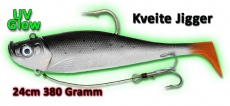 Quantum 380g Kveite Jigger, 24cm, UV-Glow