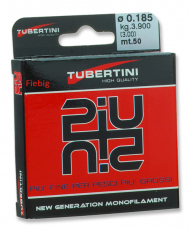 Tubertini Schnur PiuPiu Fluorocarbon 50m Spule - ABVERKAUF