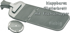 klappbares Filetierbrett+Fischschupper