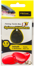 FTM Trout - Spinnerblättchen - 1,2 und 1,5 Gramm