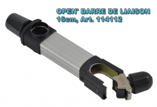 Rive OPEN BARRE DE LIAISON 16CM D36, Seitenarm für Frontbar, 1 Stück