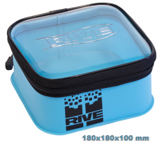 Rive BAC EVA mit transparentem Deckel, 180x180x100mm