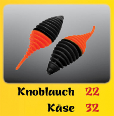 FTMAX Omura Bait Pongo schwarz/orange (Knoblauch oder Käse)