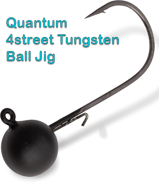 QUANTUM 4STREET TUNGSTEN BALL JIG HEAD